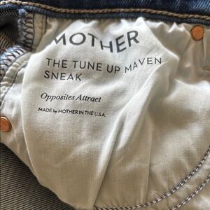Mother The Tune Up Maven Sneak Jeans